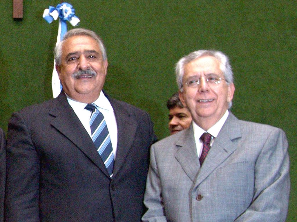 Imagem: Deputado Jerson Domingos e presidente do Tribunal de Justiça, desembargador João Carlos Brandes Garcia