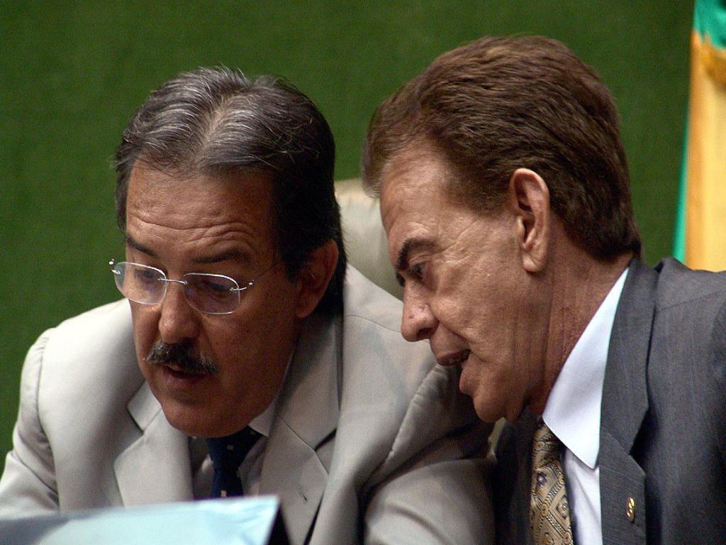 Imagem: Líder do PR  Dep. Arroyo com Líder do PDT Antônio Braga 