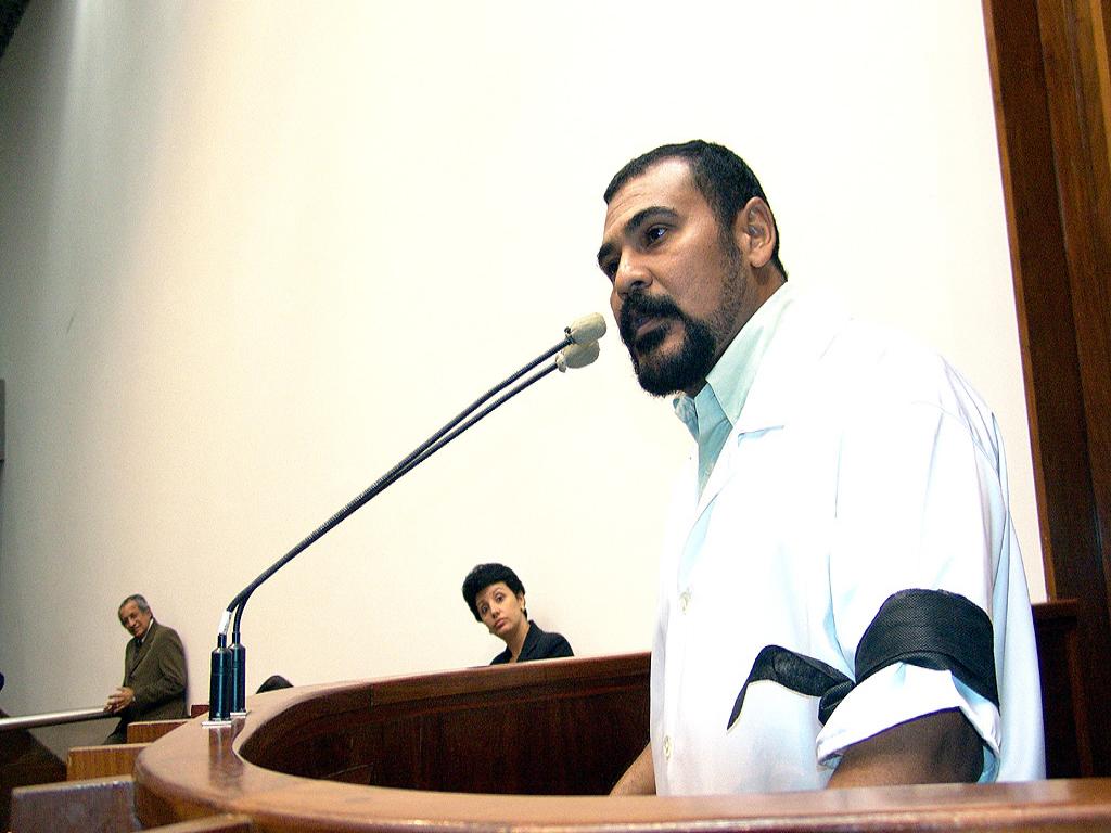 Imagem: Presidente do Sindicato dos Trabalhadores de Seguridade Social (Sintss), Júlio César das Neves