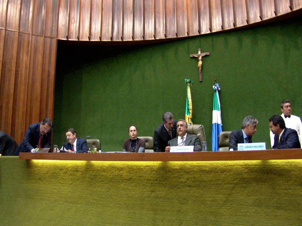 Imagem: Deputados em sessão plenária