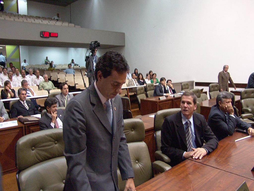 Imagem: Deputado Marquinhos Trad foi o único a se manifestar contra projeto