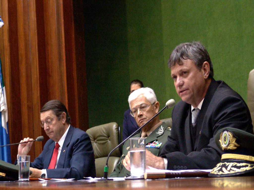 Imagem: Deputado Cel. Ivan, proponente da sessão solene