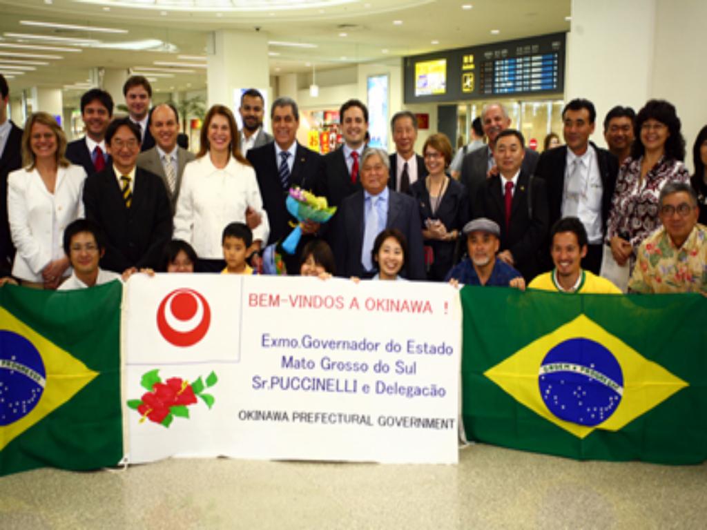 Imagem: Comitiva de MS em Okinawa