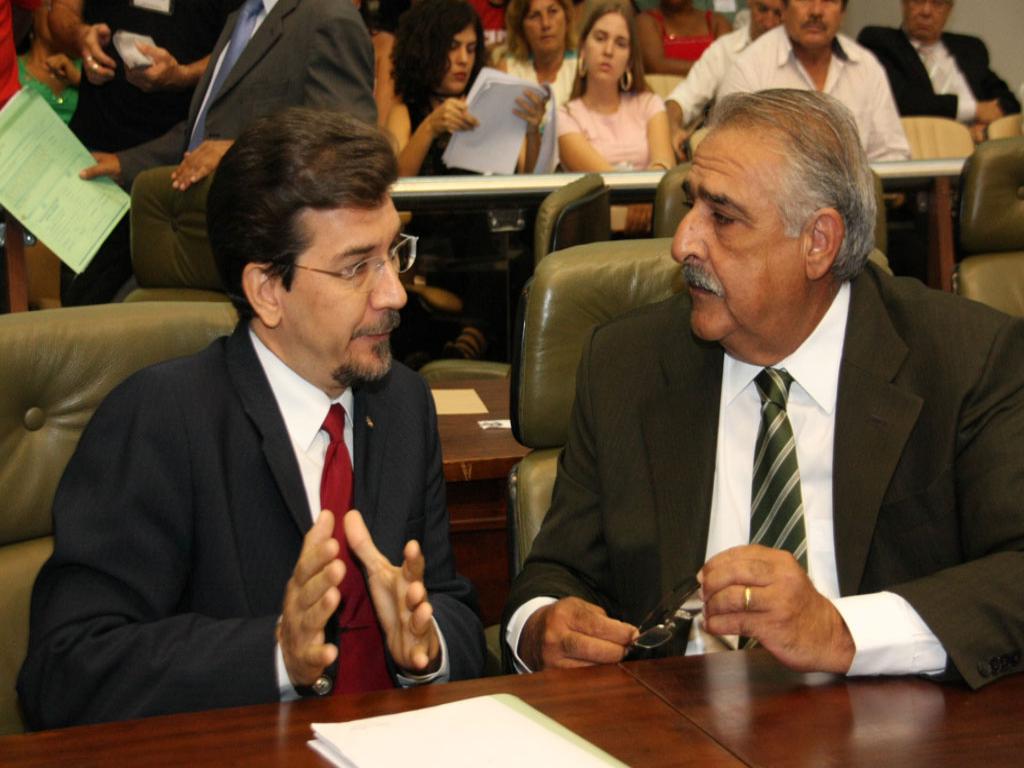 Imagem: Deputado Pedro Kemp e Deputado Jerson Domingos