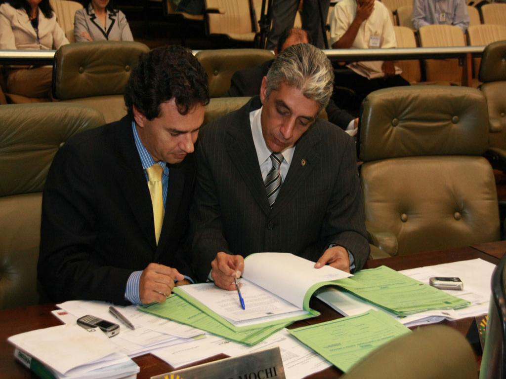 Imagem: Deputado Marquinhos Trad e Deputado Youssif Domingos