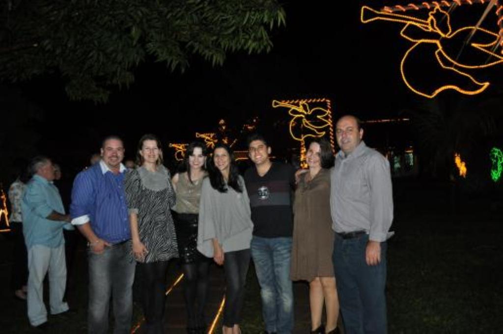 Imagem: Mara Caseiro durante evento em Mundo Novo