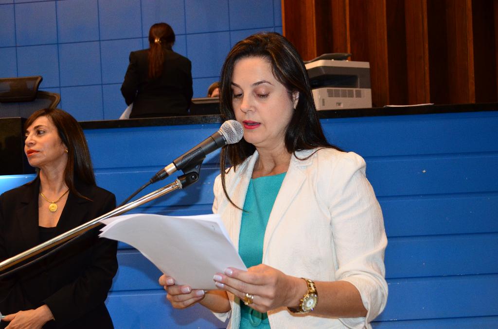 Imagem: Mara Caseiro pede ponte para Rochedo