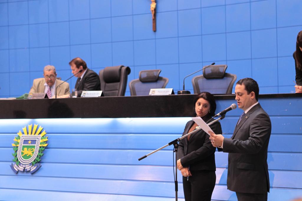 Imagem: Deputado Marcio Fernandes na sessão desta quarta-feira