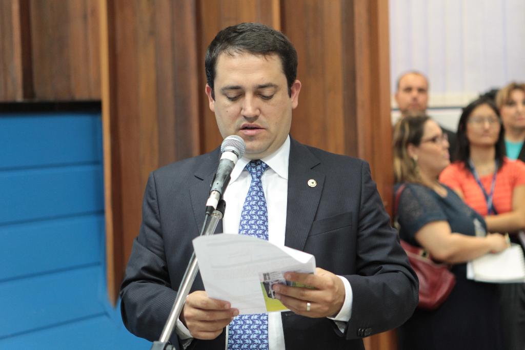 Imagem: Parlamentar apresentou a indicação nesta manhã