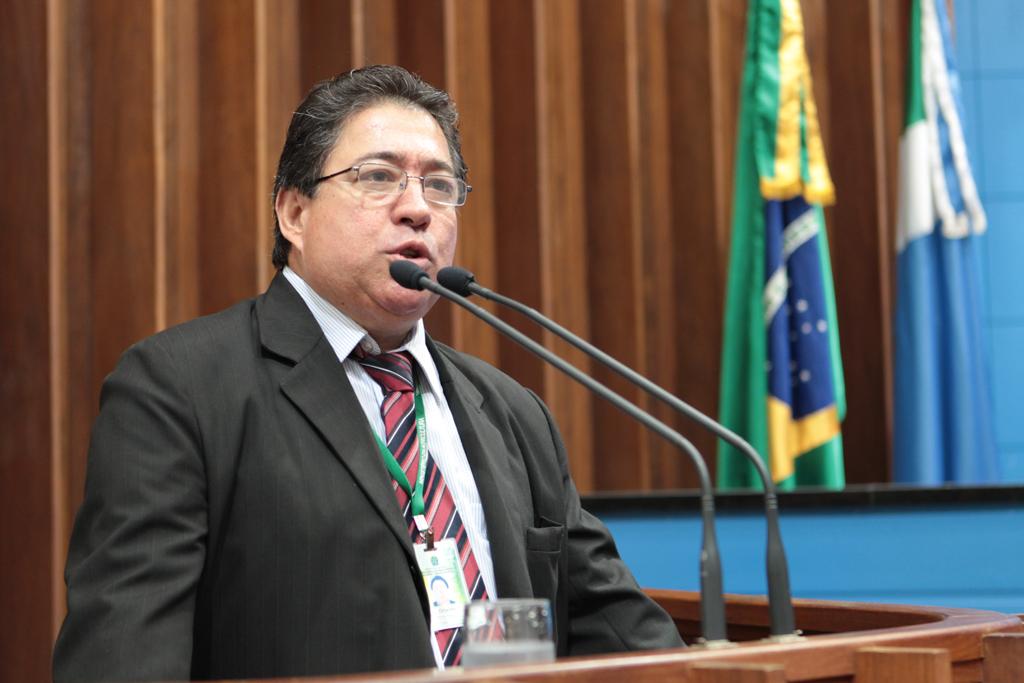 Imagem: Orlando compareceu à Assembleia a pedido do deputado Marcio Fernandes