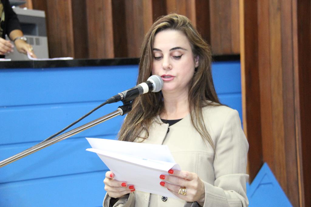 Imagem: Mara Caseiro pede melhorias para rodovia que ajuda no escoamento da produção