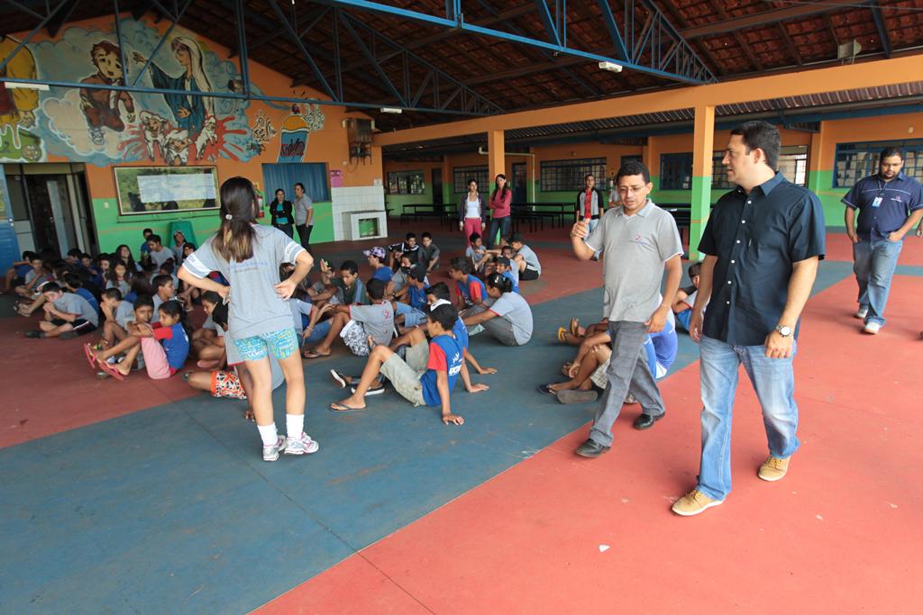 Imagem: Marcio Fernandes visita Missão Salesiana em Campo Grande