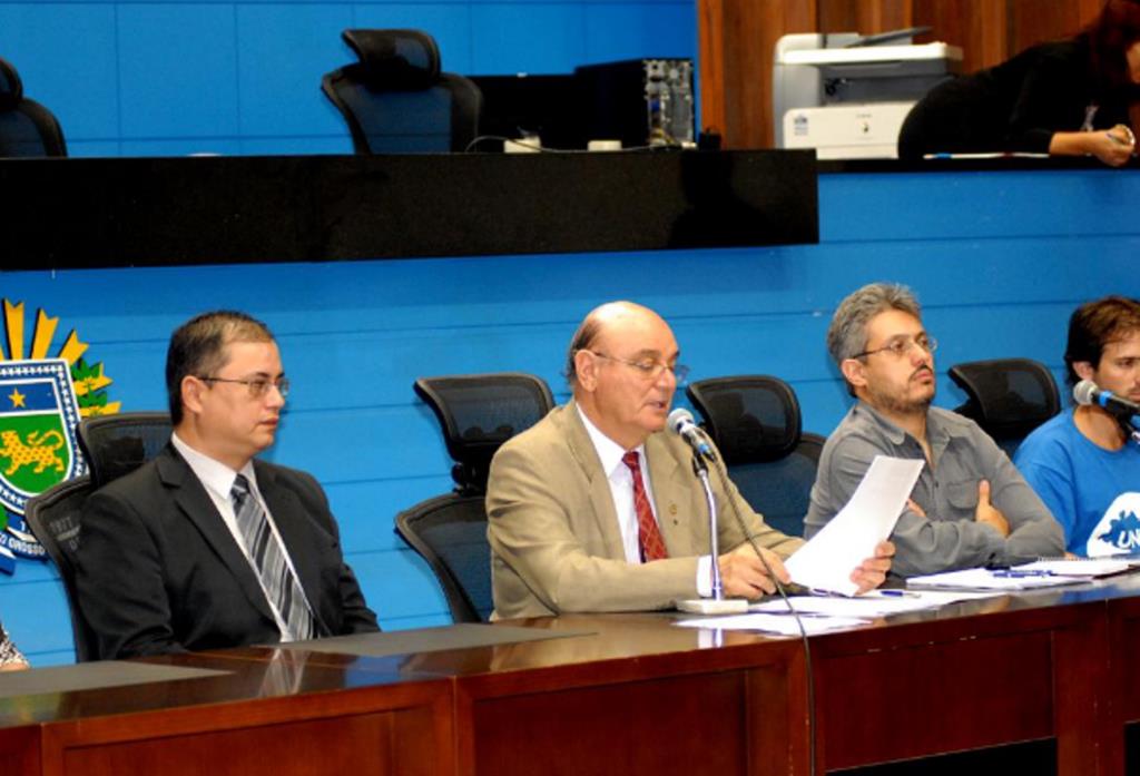 Imagem: Comissão de Direitos Humanos da ALMS é presidida pelo deputado Laerte Tetila.