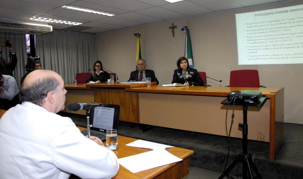 Imagem: Secretário Antonio Lastória prestou contas sobre a aplicação dos recursos do SUS