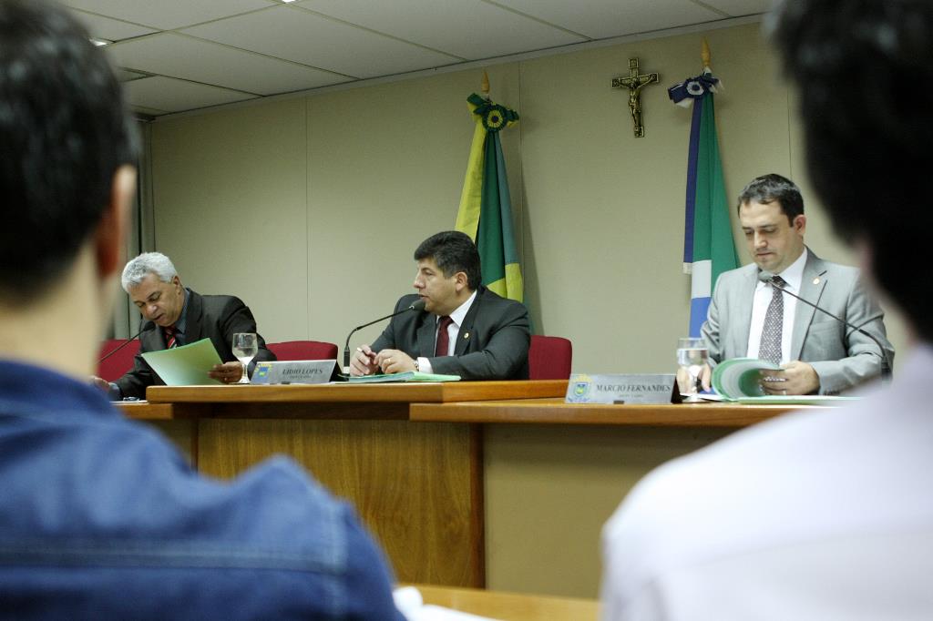 Imagem: Primeira reunião após o recesso de julho foi realizada hoje no plenarinho.