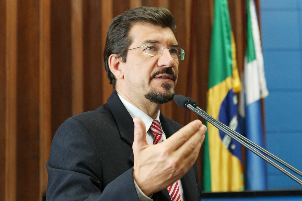 Imagem: Deputado Pedro Kemp, 2º secretário da ALMS, levantou a discussão na tribuna.