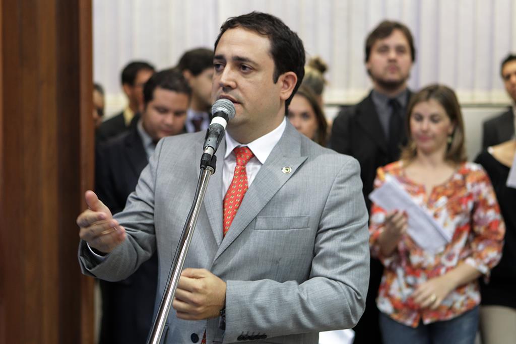 Imagem: Marcio fernandes durante sessão nesta terça-feira