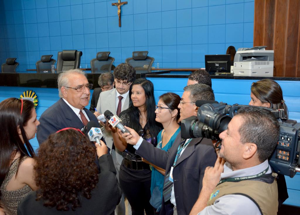 Imagem: Deputado Jerson Domingos agradeceu apoio dos outros parlamentares por sua indicação a conselheiro no TCE.