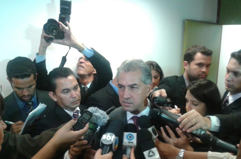 Imagem: Conforme o governador Reinaldo Azambuja, o Legislativo tem função importante no equilíbrio democrático