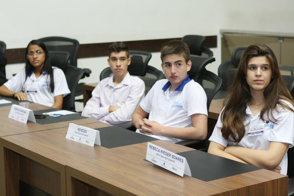 Imagem: Projeto da ALMS colaborou para enriquecimento intelectual dos deputados estudantes