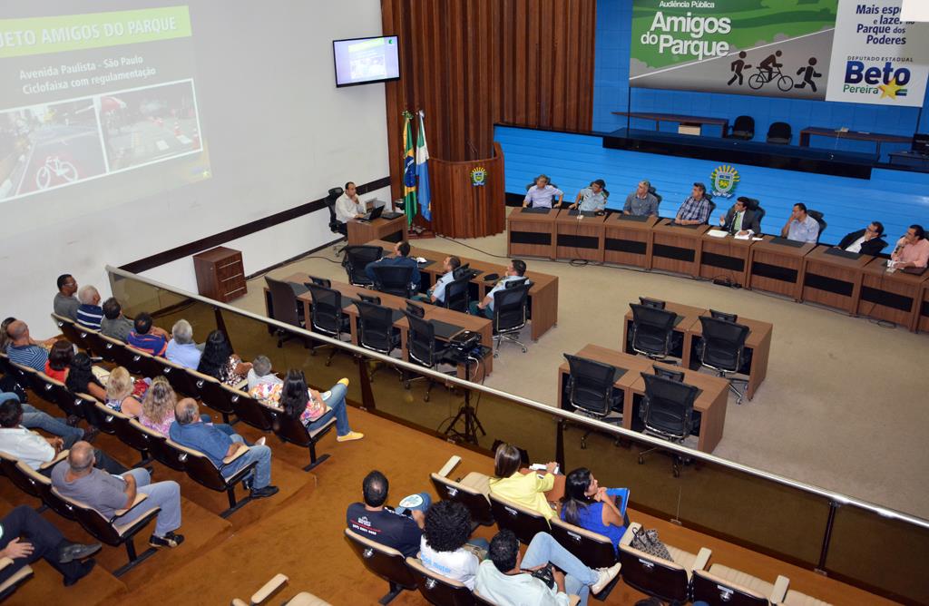 Imagem: Projeto prevê interdição de uma das pistas do Parque dos Poderes para a prática de esportes e criação de uma ciclofaixa