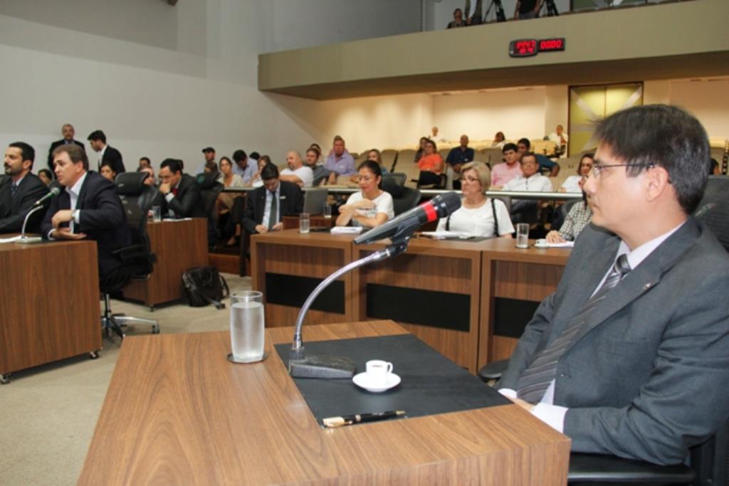 Imagem: Acareação entre Maucir Pauletti e Matsushita