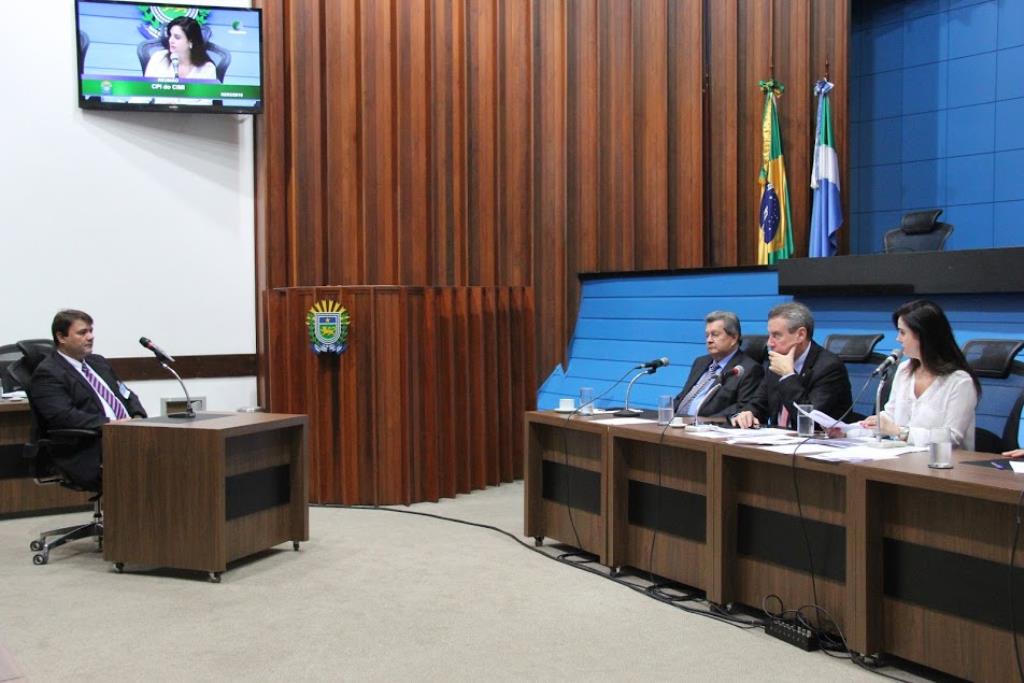 Imagem: Delegado da Polícia Federal presta depoimento