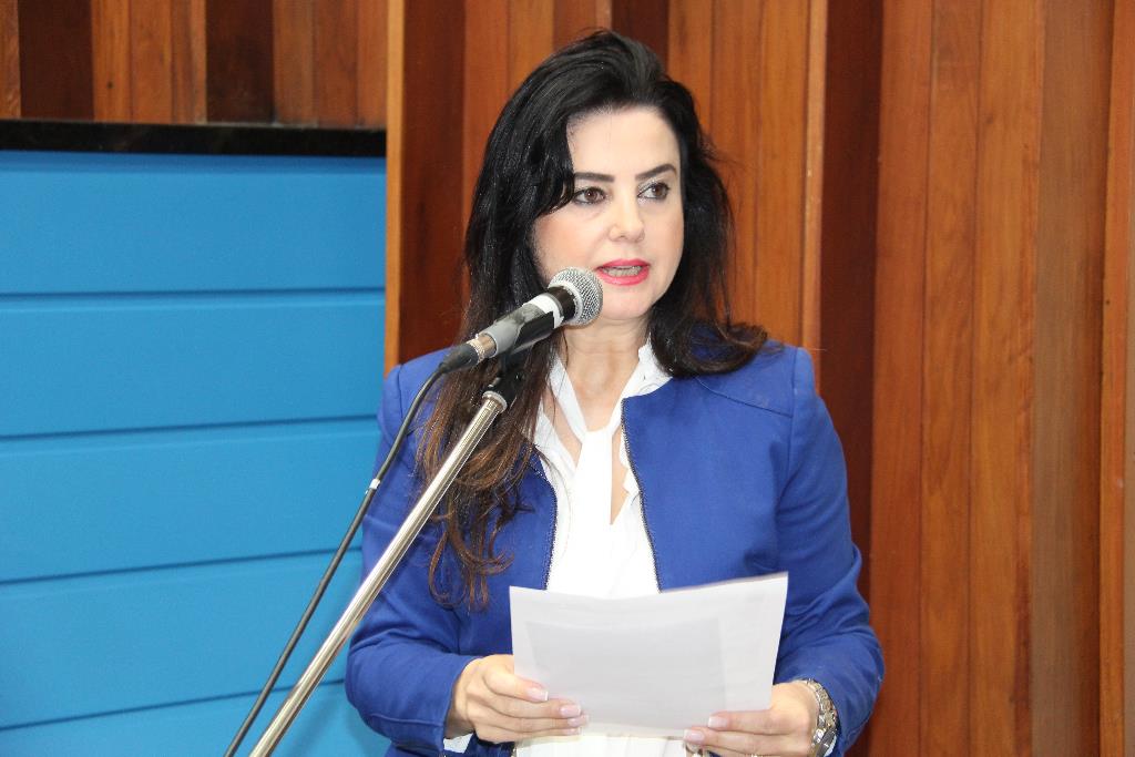 Imagem: Mara Caseiro destaca trabalho no setor da saúde realizado pelo governo do Estado