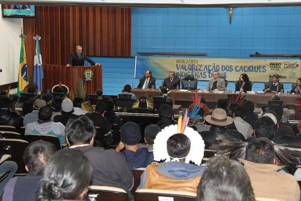 Imagem: Governador e deputados tentam encontrar saídas para questões indígenas