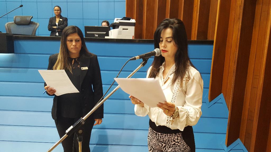 Imagem: Mara Caseiro faz reivindicação para distrito de Itaporã