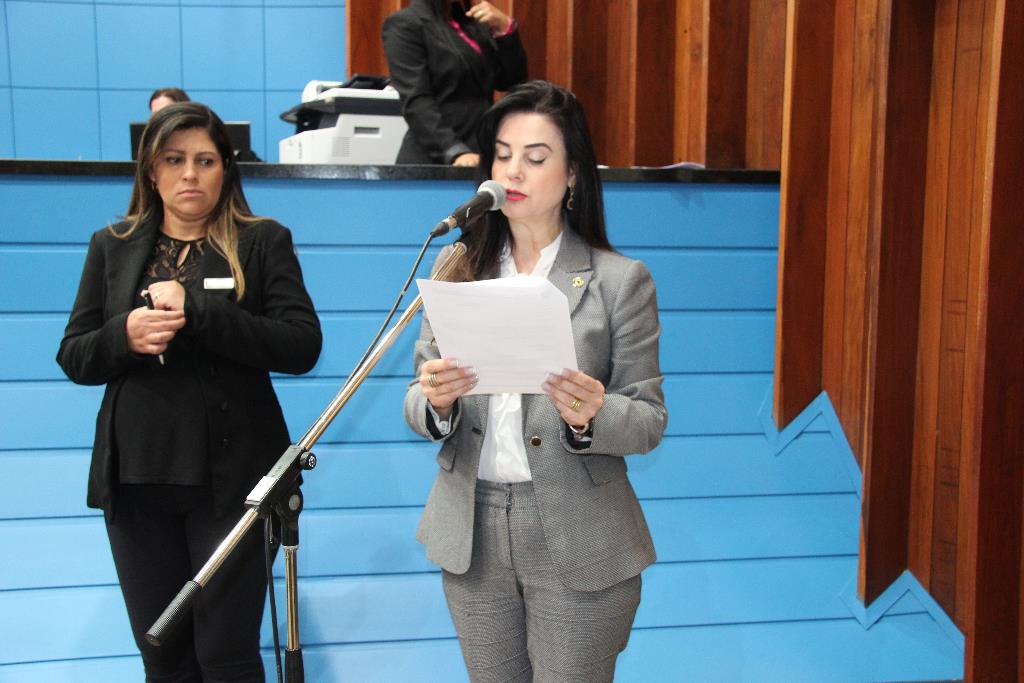 Imagem: Expediente foi lido durante a sessão desta quinta-feira