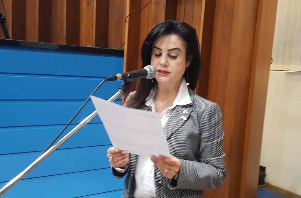 Imagem: Mara Caseiro pede melhorias para escola