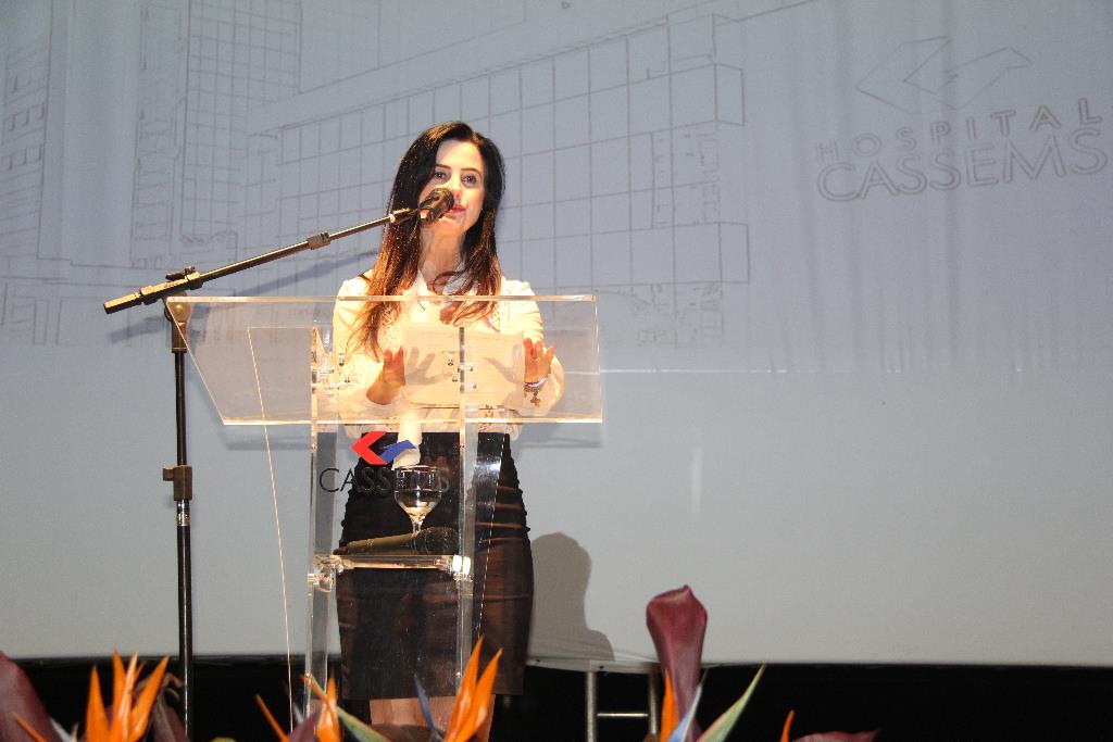 Imagem: Deputada Mara Caseiro representa Assembleia Legislativa em ato de inauguração do Hospital