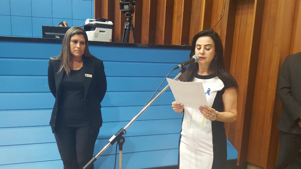 Imagem: Mara Caseiro pede recuperação de lagoa após fortes chuvas em Nova Andradina