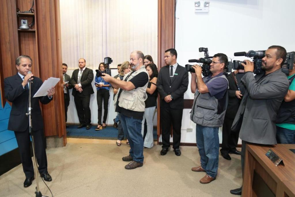 Imagem: Coronel David apresentou indicação durante sessão na Assemblea Legislativa