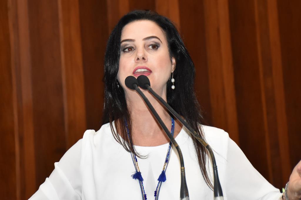 Imagem: A deputada Mara Caseira é proponente da sessão solene