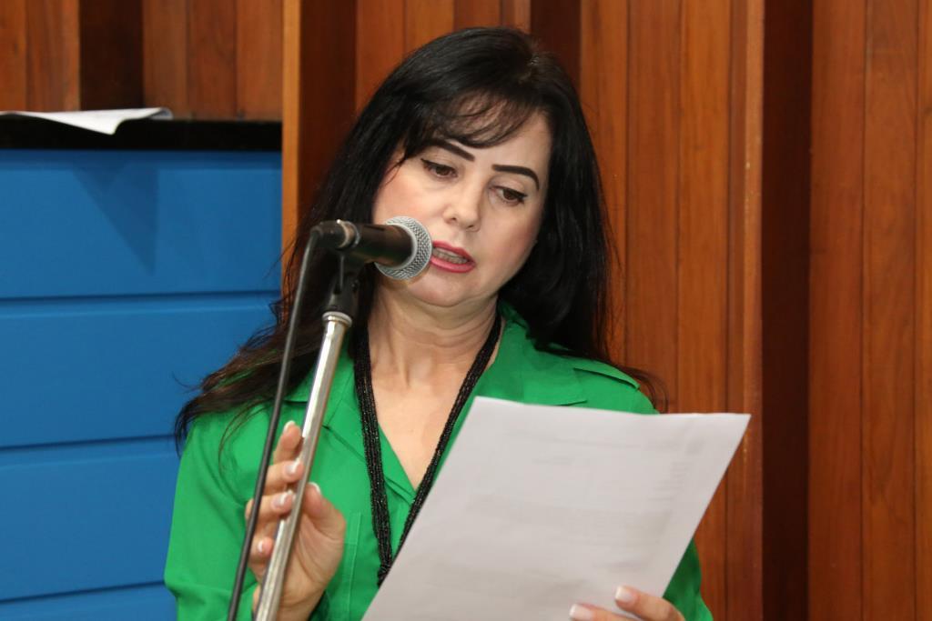 Imagem: Mara Caseiro reivindica melhorias para Rochedo