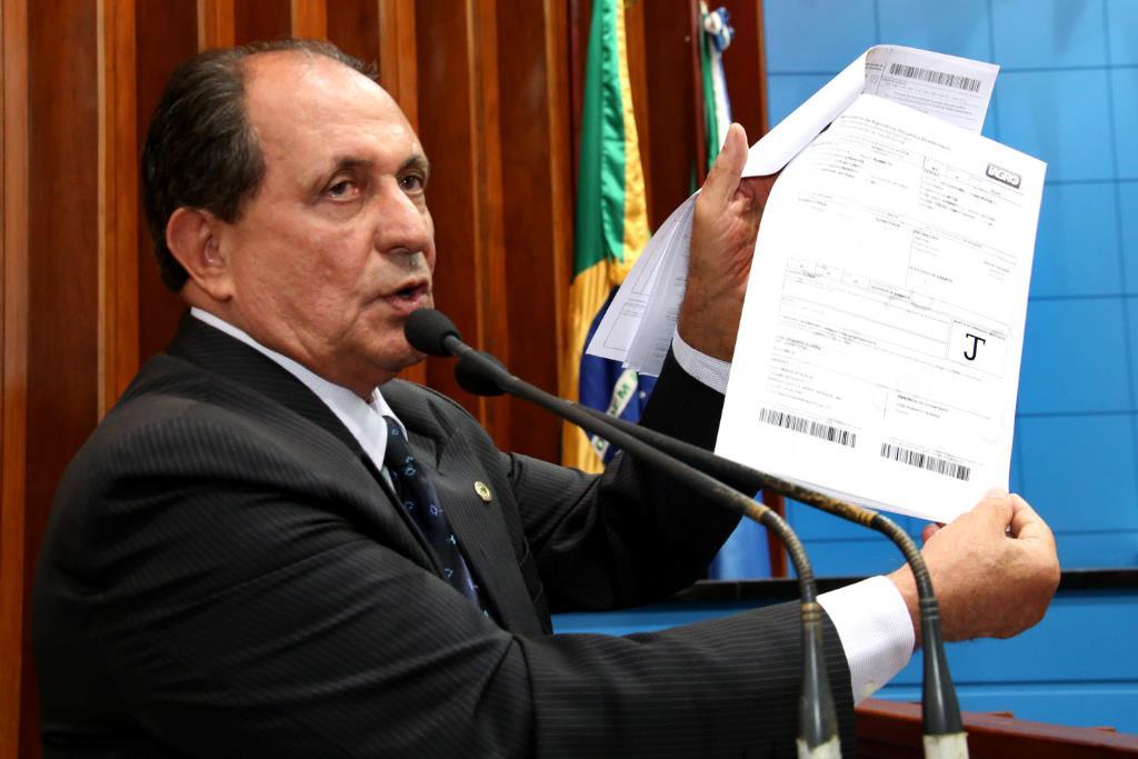 Imagem: Zé Teixeira: "Vim dar uma satisfação, com documentos, ao povo sul-mato-grossense"