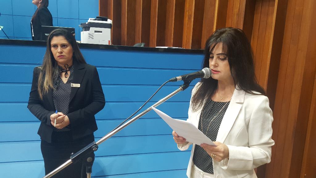 Imagem: Mara Caseiro pede iluminação em parque da Capital