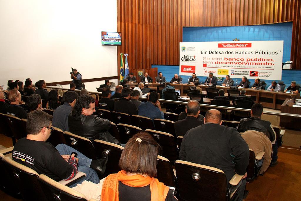 Imagem: Audiência Pública debate a privatização dos Bancos Públicos