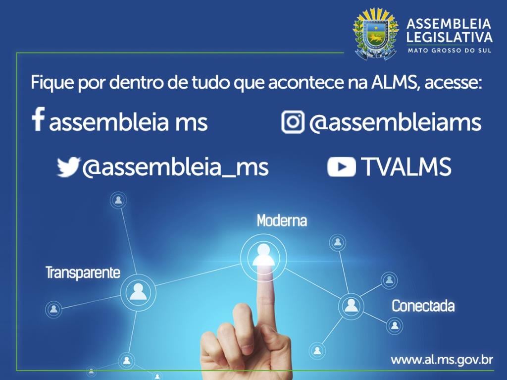Imagem: Assembleia conta com canais digitais para interagir e alcançar maior número de pessoas